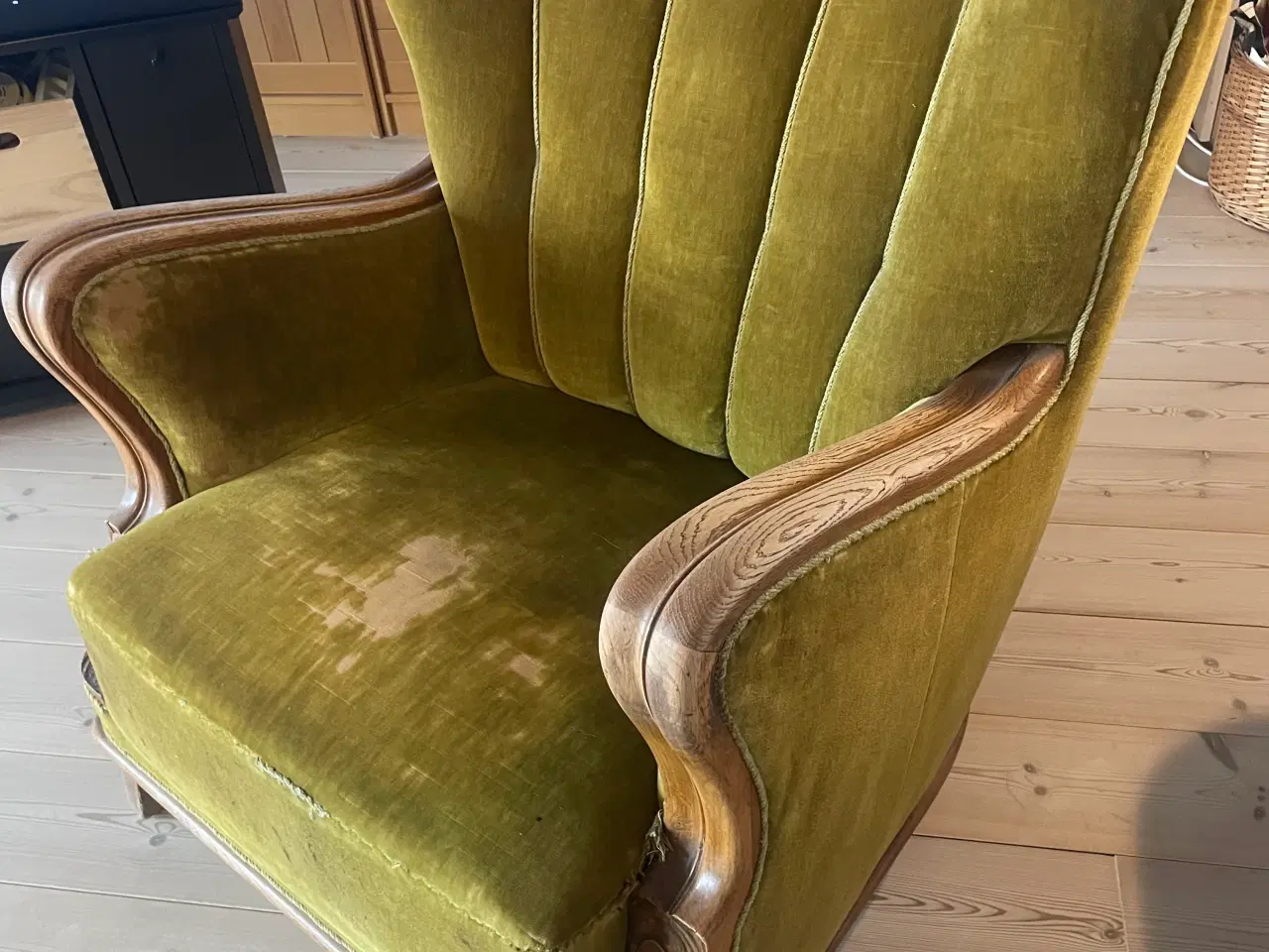 Billede 4 - Ældre dansk klubstol fra ca 1930-1940’erne