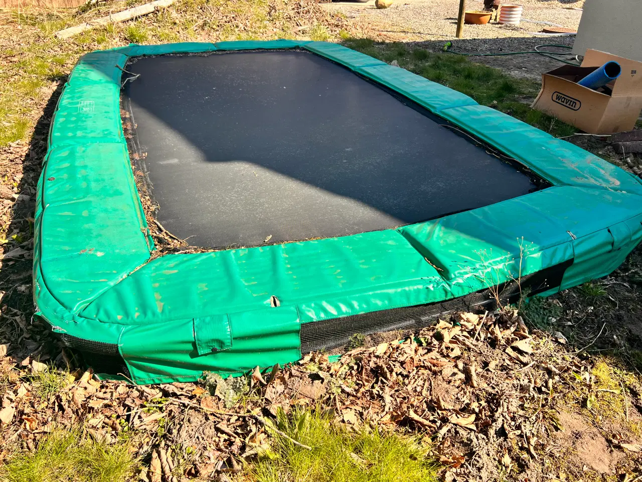 Billede 1 - 4-kantet prof trampolin