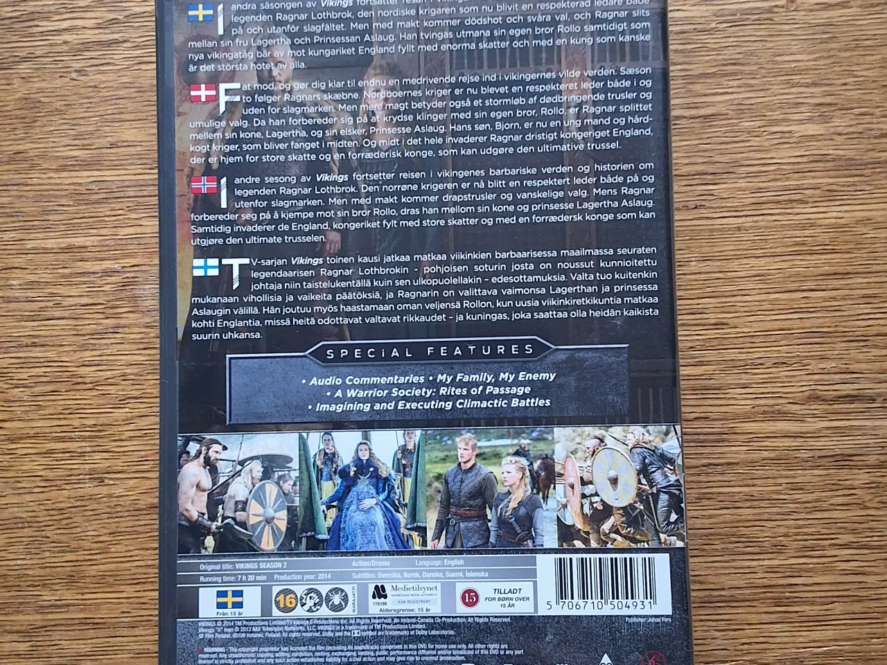 Billede 2 - DVD film, VIKINGS 2 Action/Drama, 7 timer