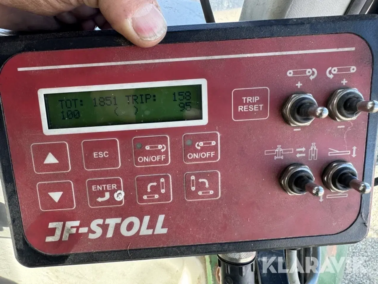 Billede 8 - Skårlægger JF/ Stoll GXT 13005