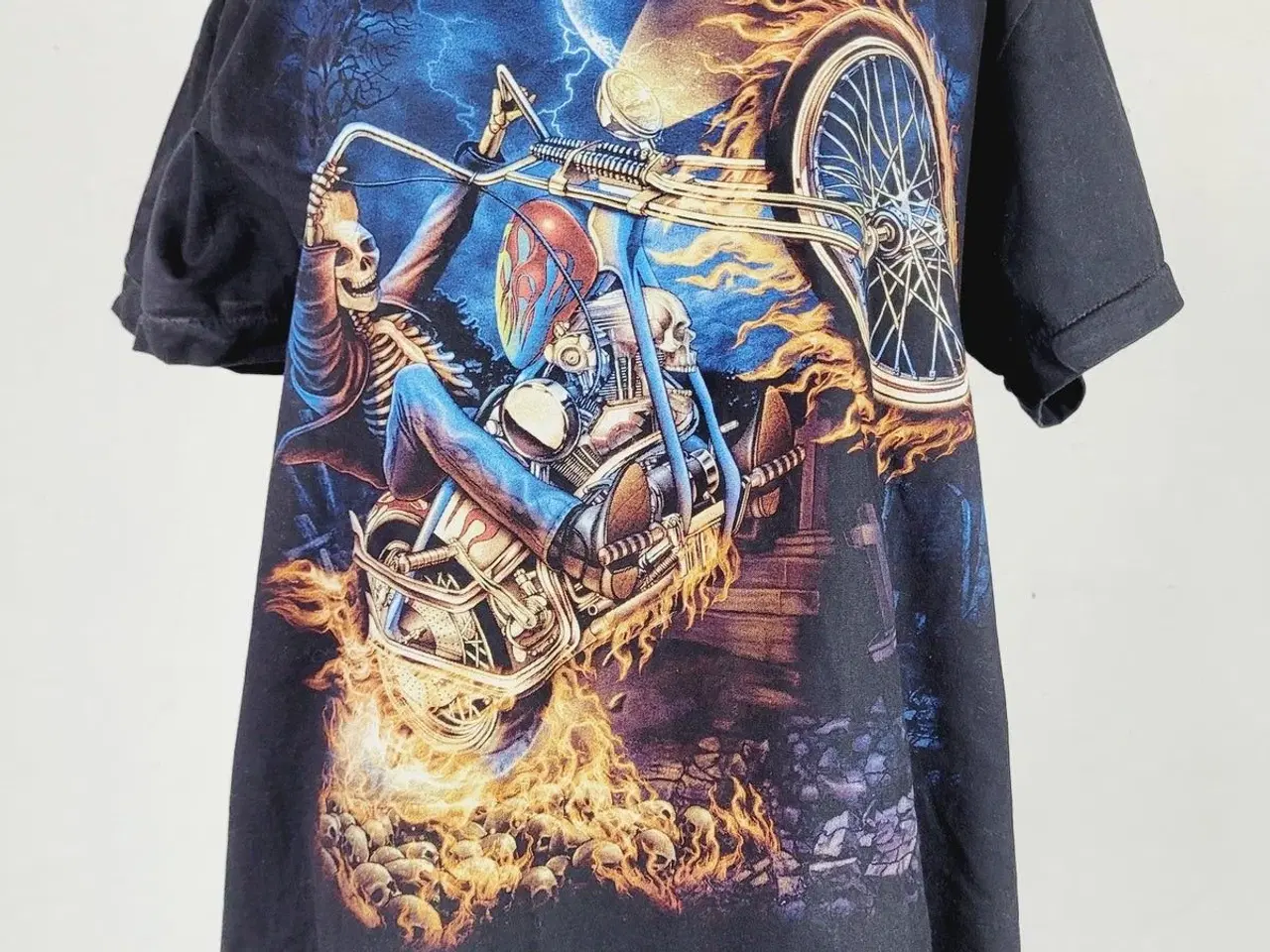 Billede 6 - ⭐️- Rock Eagle T-Shirt, str. L (42-44) Ghost Rider