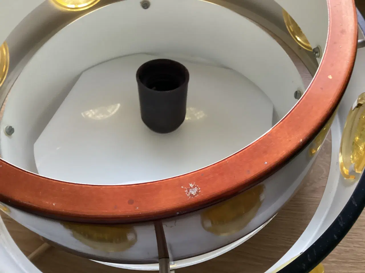 Billede 10 - Ældre lofts lampe - retro