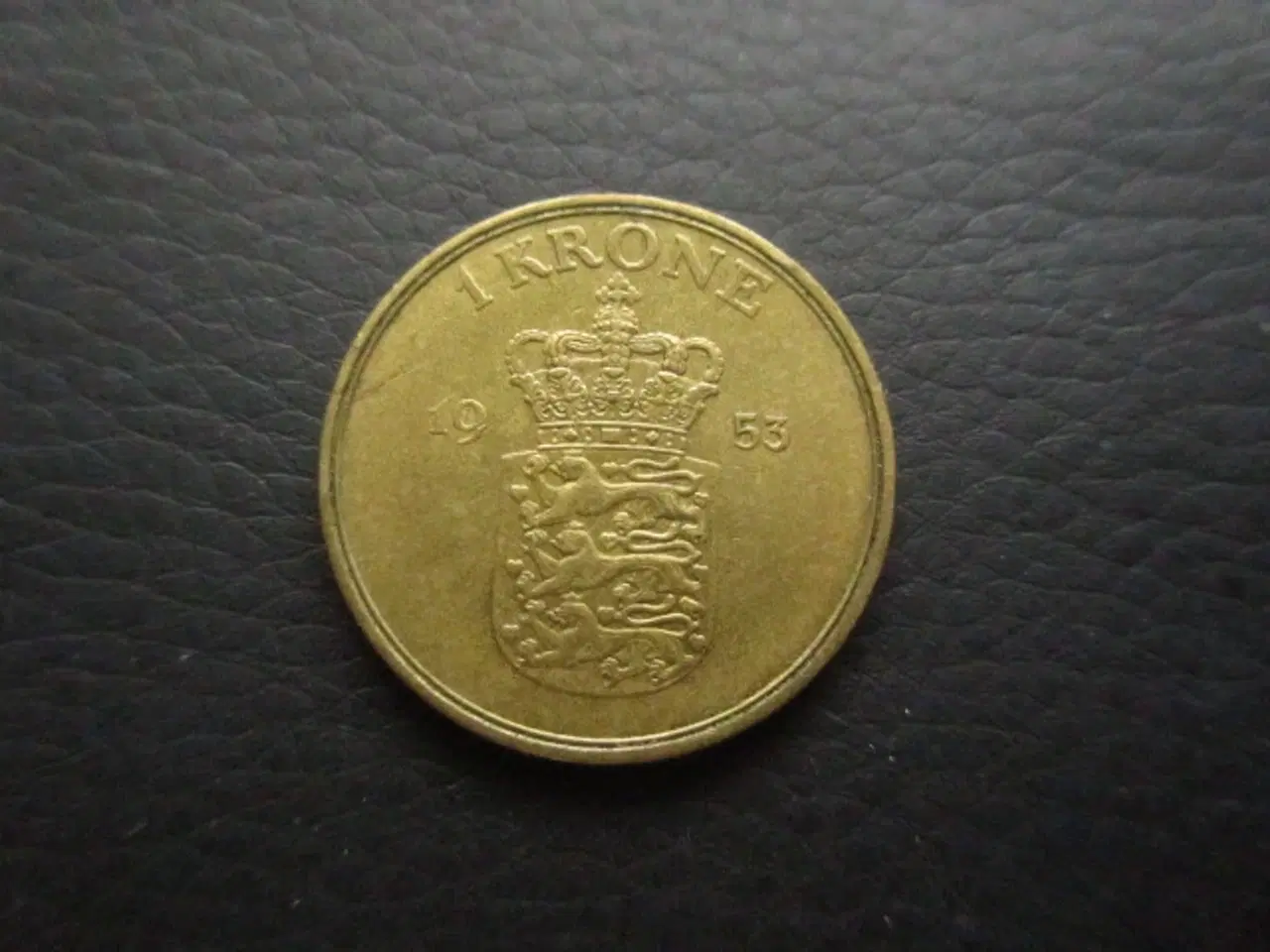 Billede 1 - 1 kr 1953 fin kv. 1+