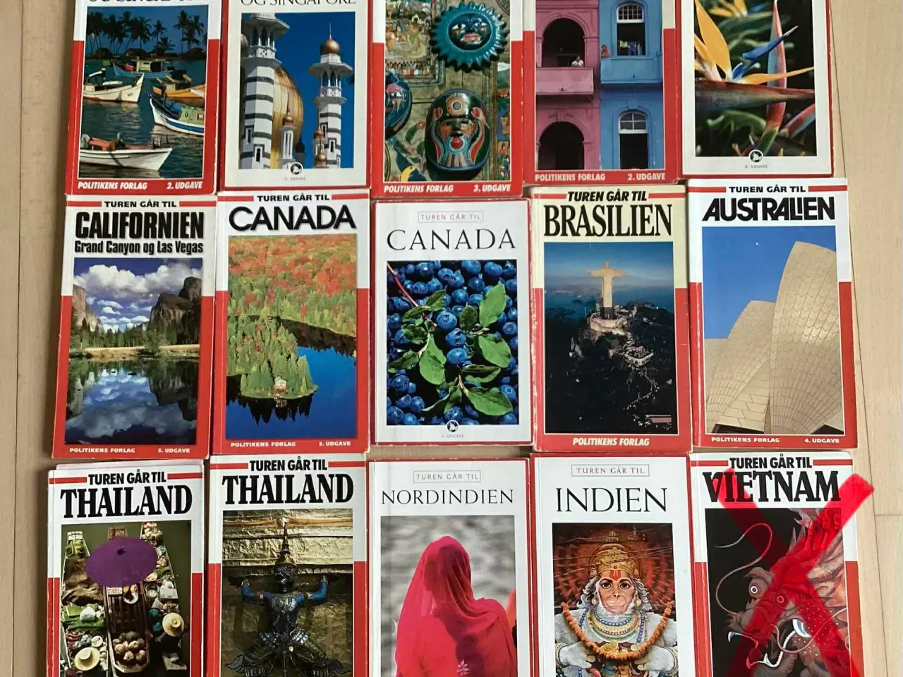 Billede 1 - Rejsebøger