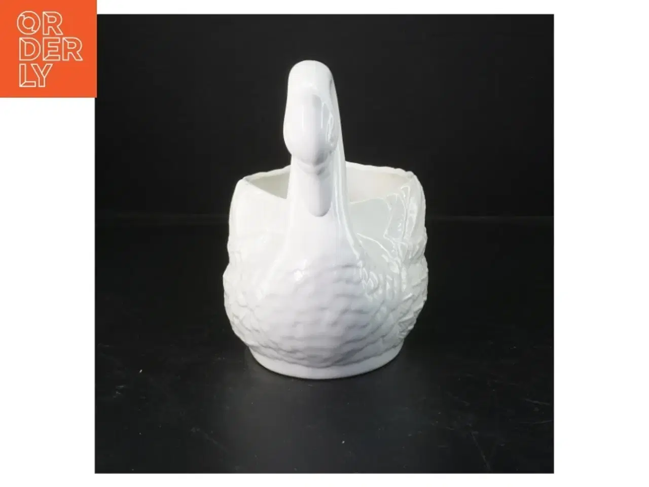 Billede 3 - Hvid svanekrukke (str. 24 cm)