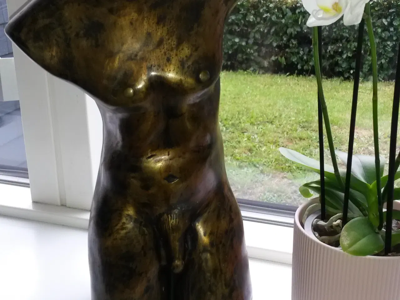 Billede 2 - torso i bronze sign, højde 40 c