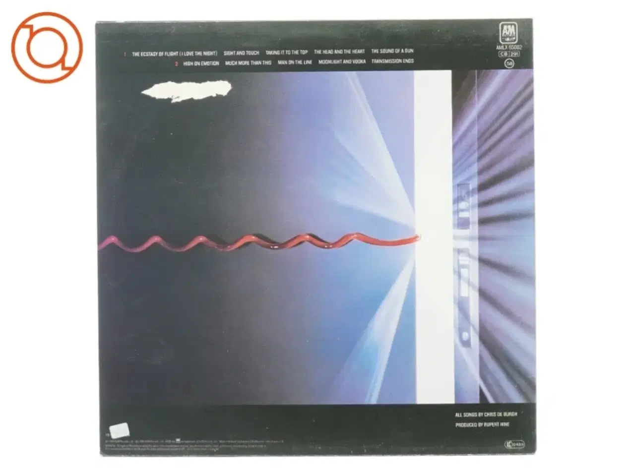 Billede 3 - Chris de Burgh, man on the line fra Amlx (str. 30 cm)