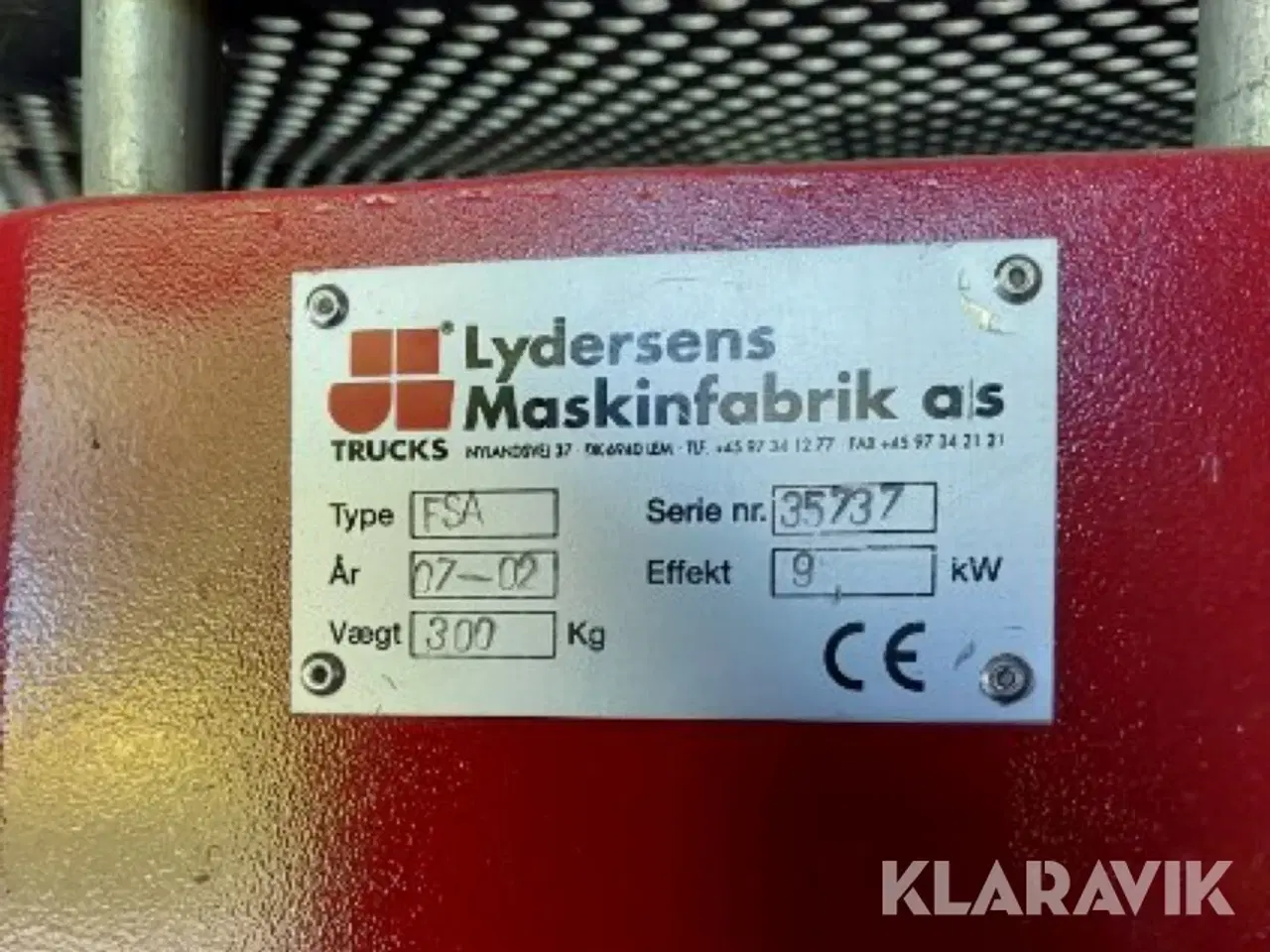 Billede 12 - Løvsuger med kost Rimas FSA 9 kW