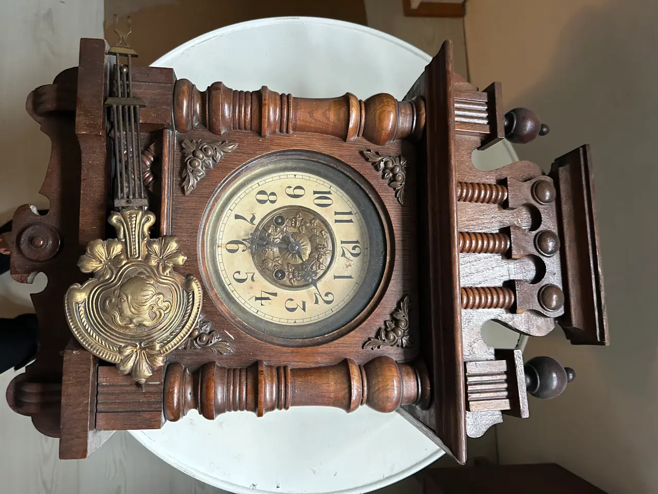 Billede 1 - Antikt pendul vægur