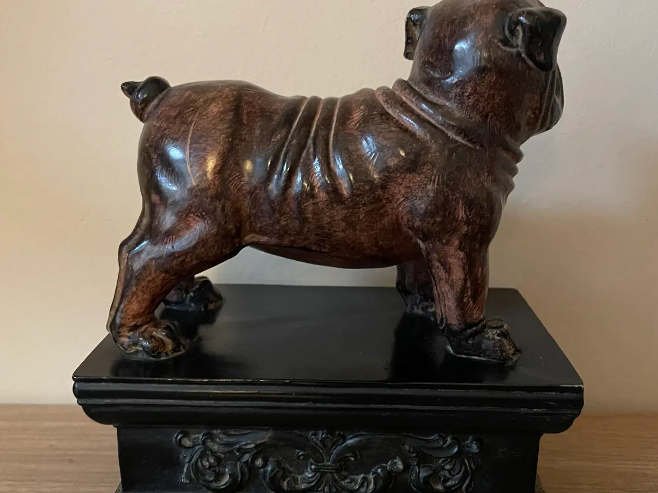 Billede 4 - Flot gammel bulldog figur 