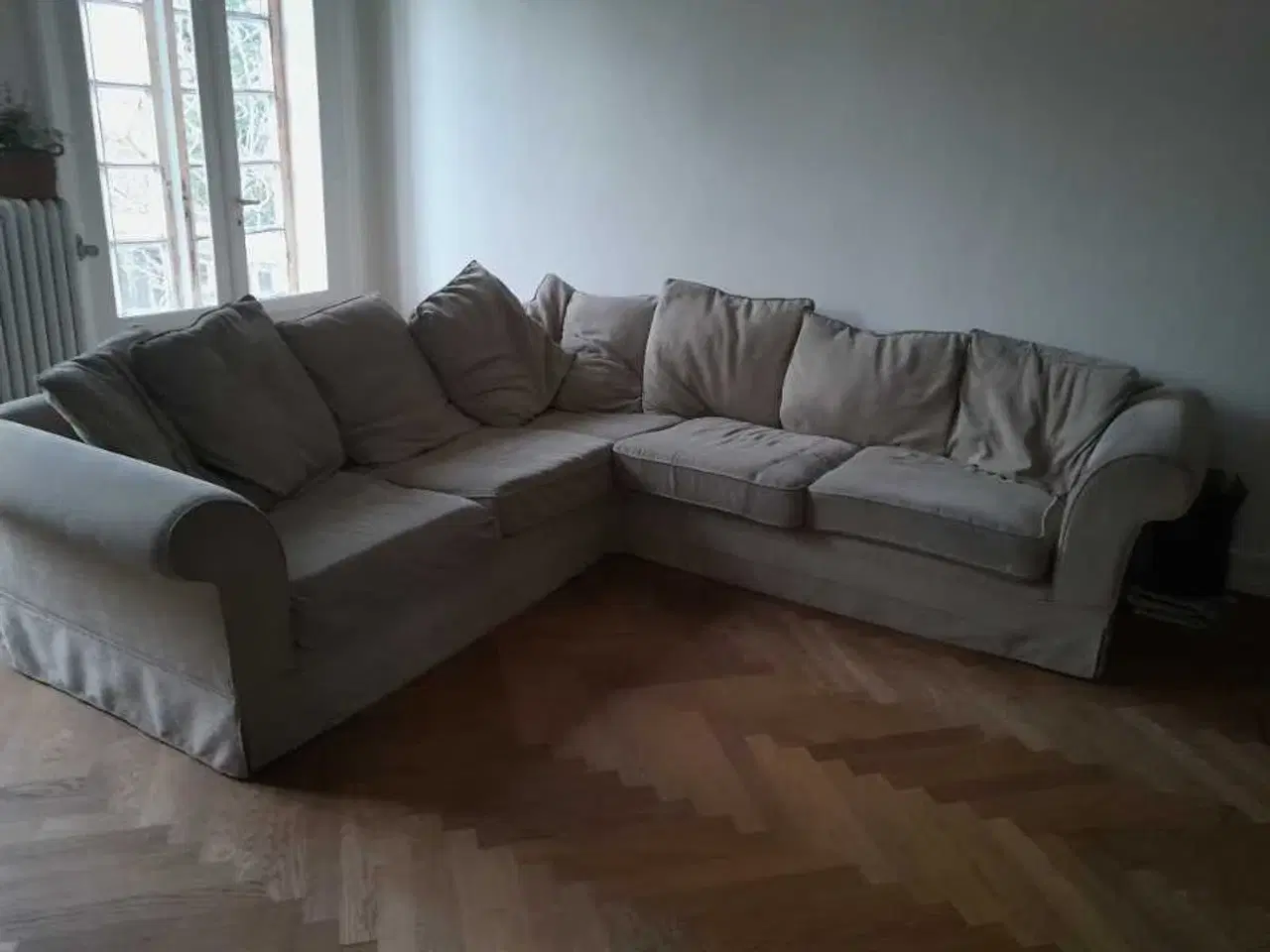 Billede 1 - Bortgives hjørnesofa