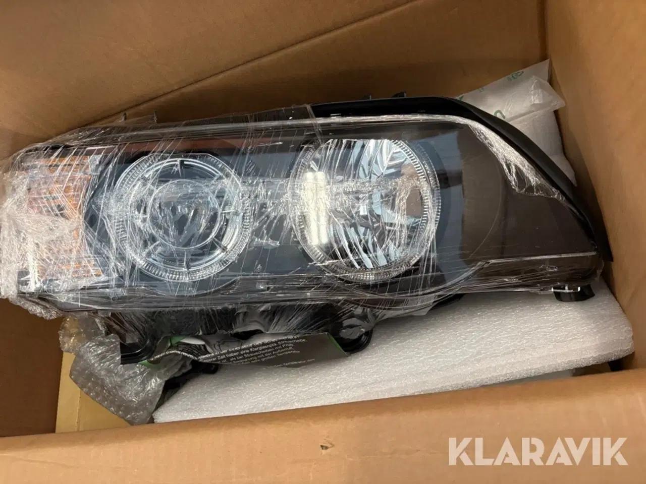 Billede 1 - Forlygter til BMW X5 (E53) med hvidt blinklys 2 styk