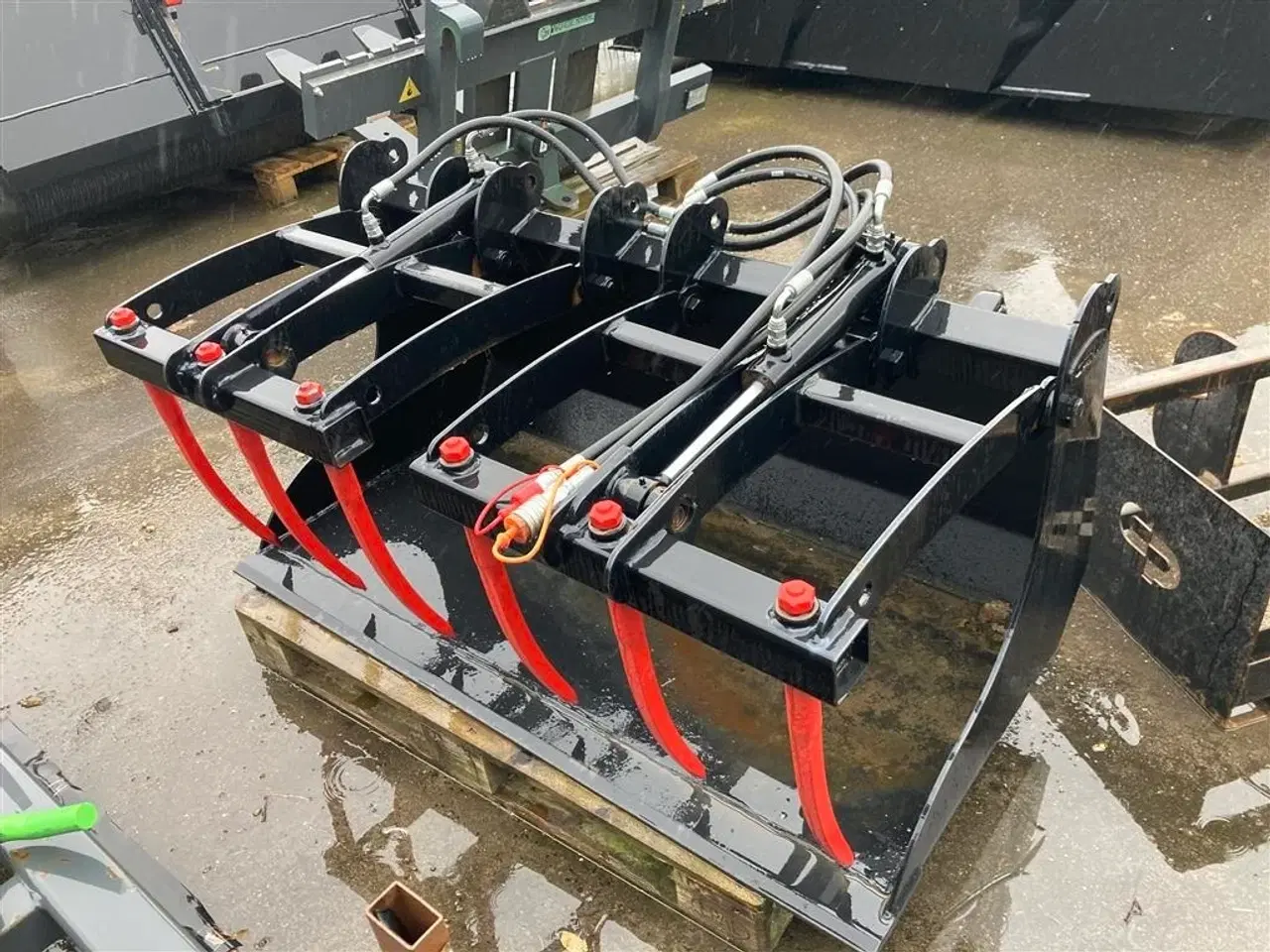 Billede 2 - MO 140 cm Siloklo 2 delt overfaldsgreb monteret med euroophæng