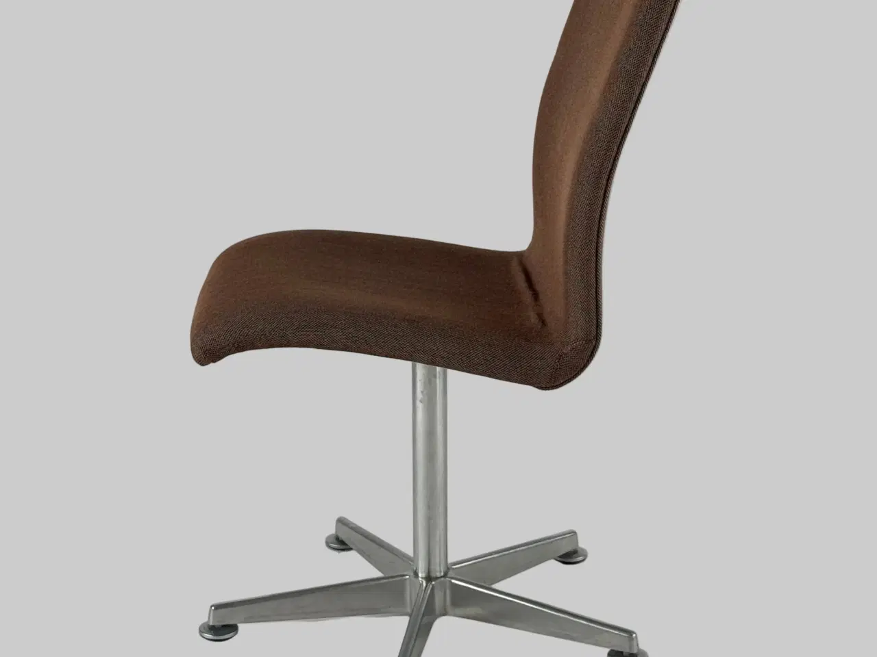 Billede 4 - Fritz Hansen Oxford Stol – Brun/Krom Stel