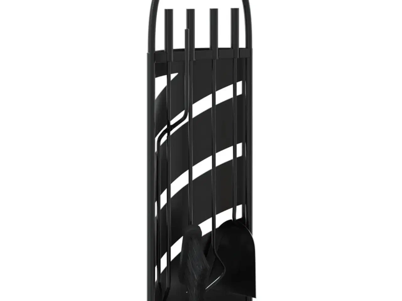 Billede 2 - 5-delt pejsværktøjssæt 23 x 15 x 66 cm stål