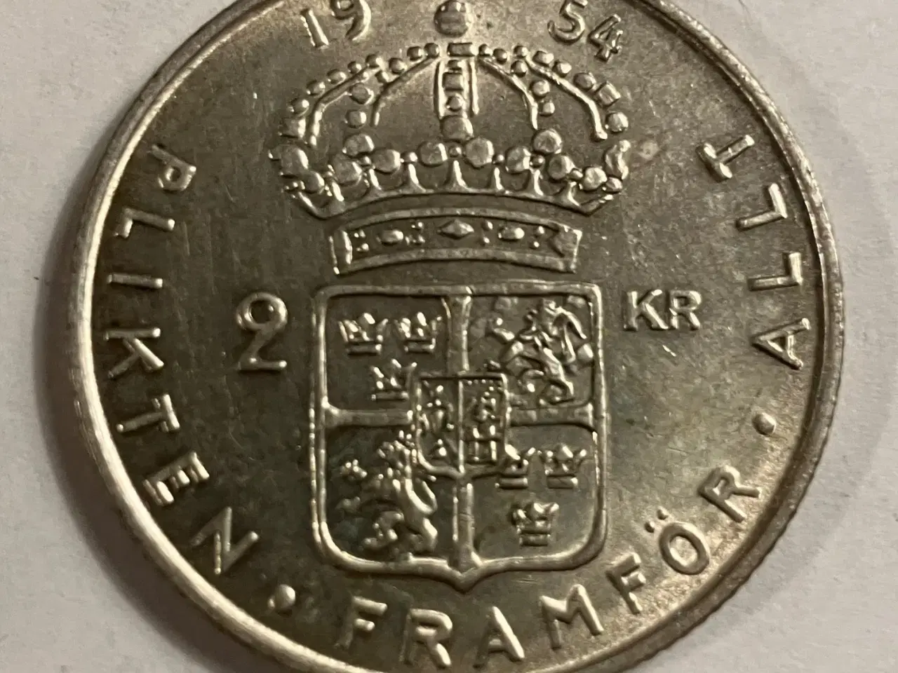 Billede 1 - 2 Kronor Sweden 1954