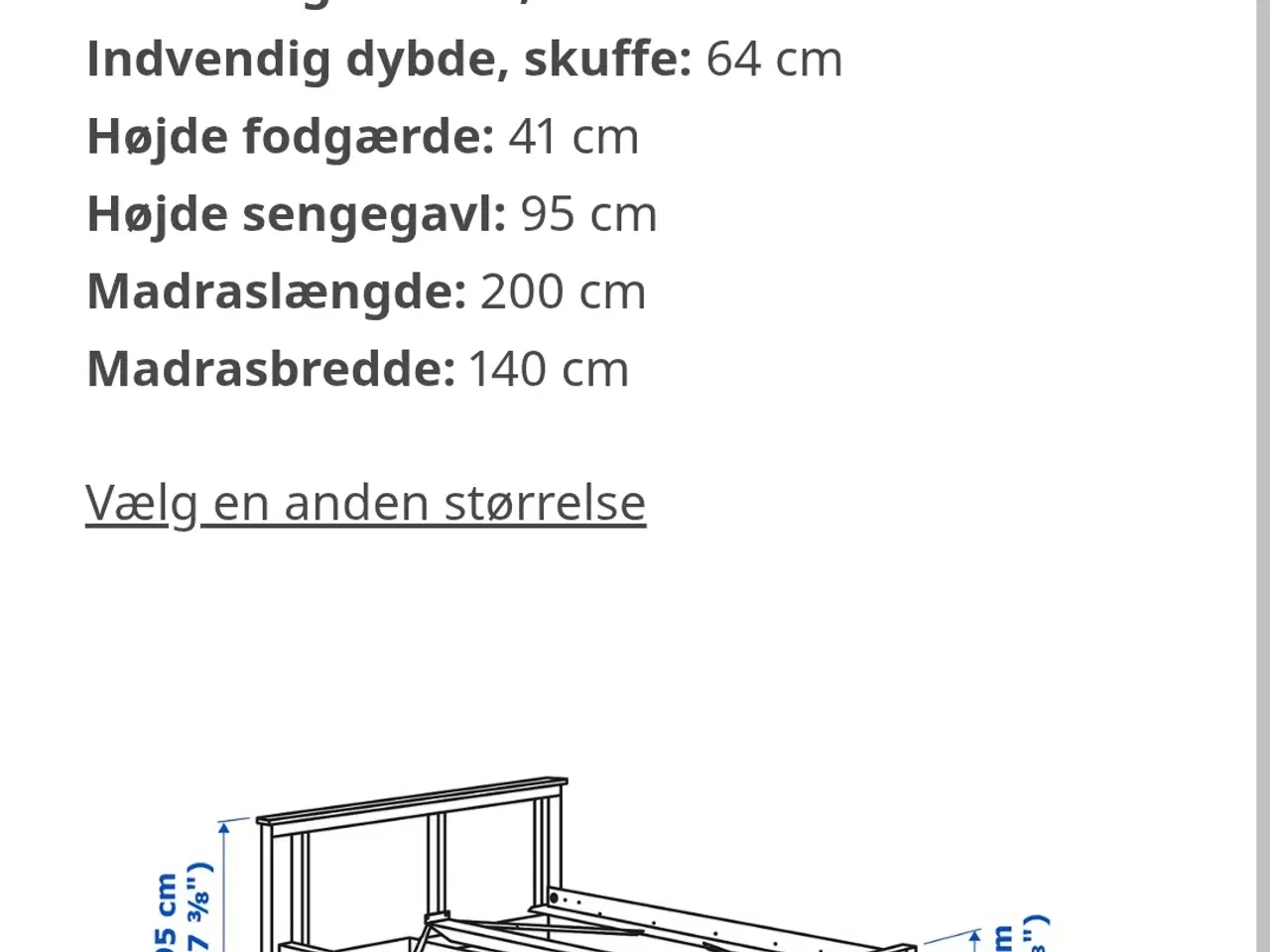 Billede 6 - Dobbeltseng 140x200 