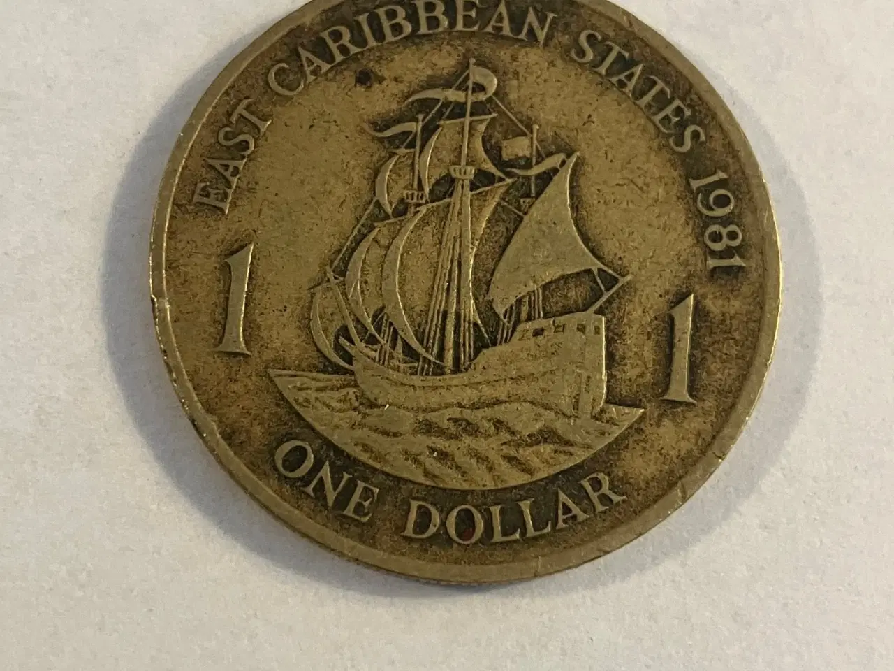 Billede 1 - 1 Dollar East Carribean States 1981