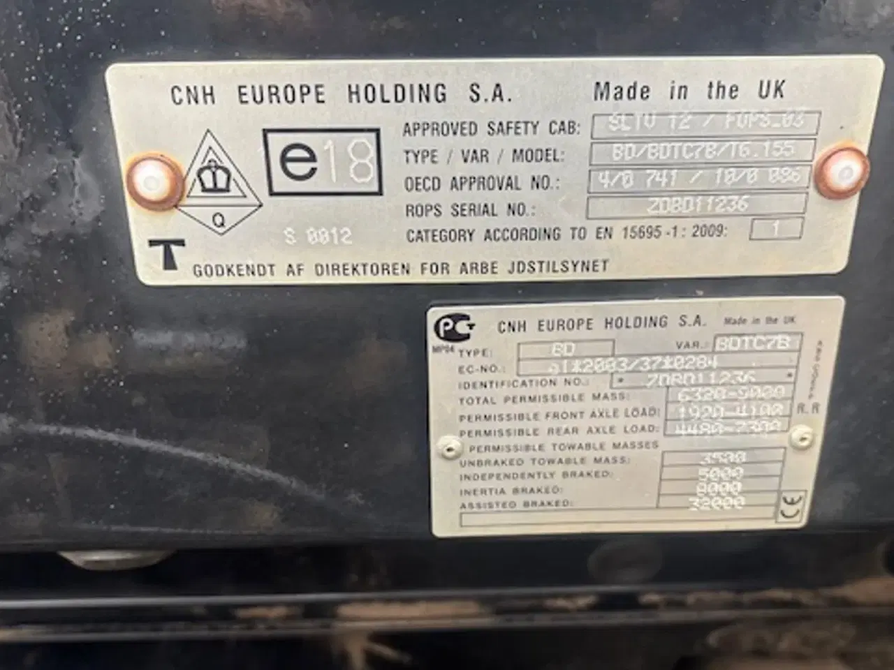 Billede 10 - New Holland T.6155 ENEJERS. KUN 4163 TIMER. M. FULD FRONTVÆGT.