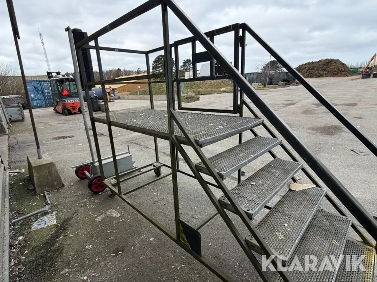 Billede 5 - Jern trappe