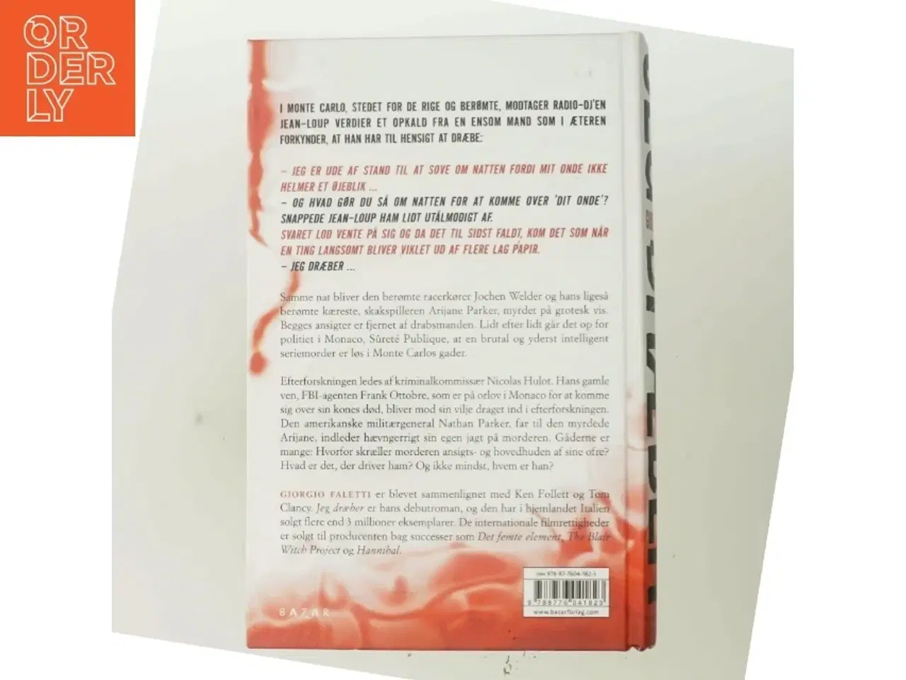 Billede 3 - Jeg dræber af Giorgio Faletti (Bog)