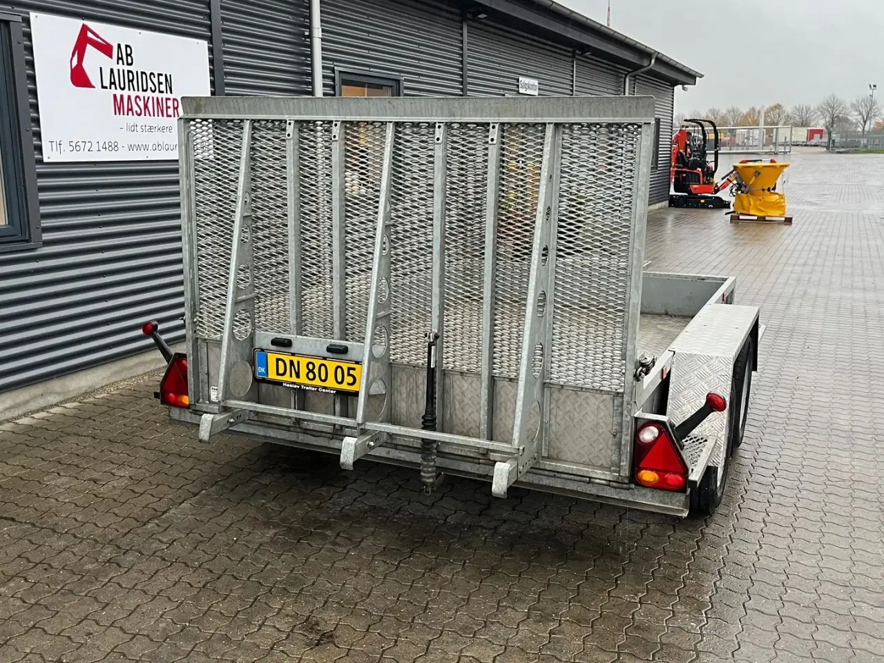 Billede 9 - Variant 3518m3 3500kg maskintrailer