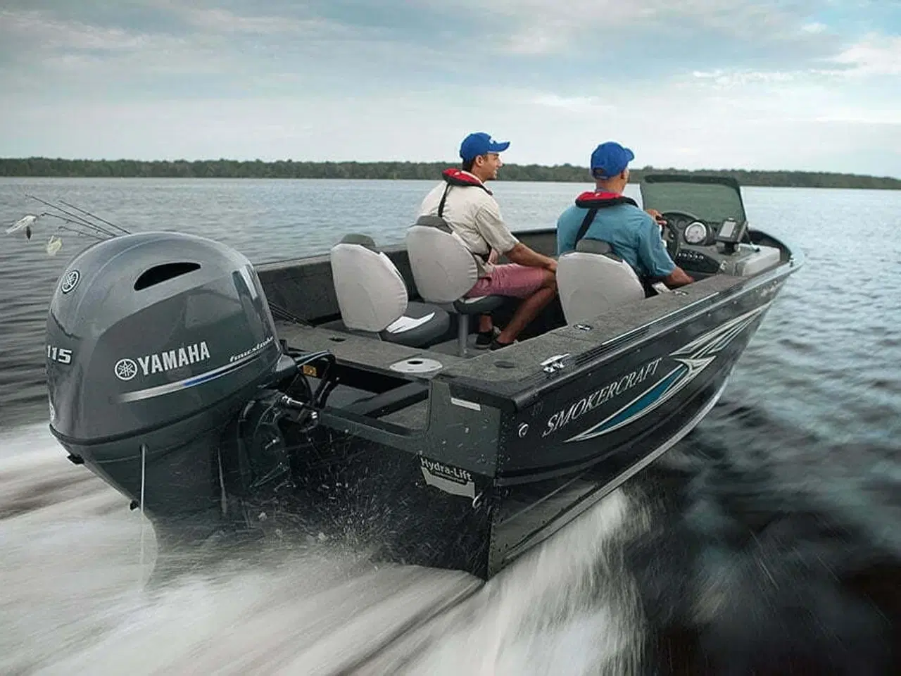 Billede 5 - Yamaha 115 HK - Fjernbetjent, Elektronisk start, Powertrim