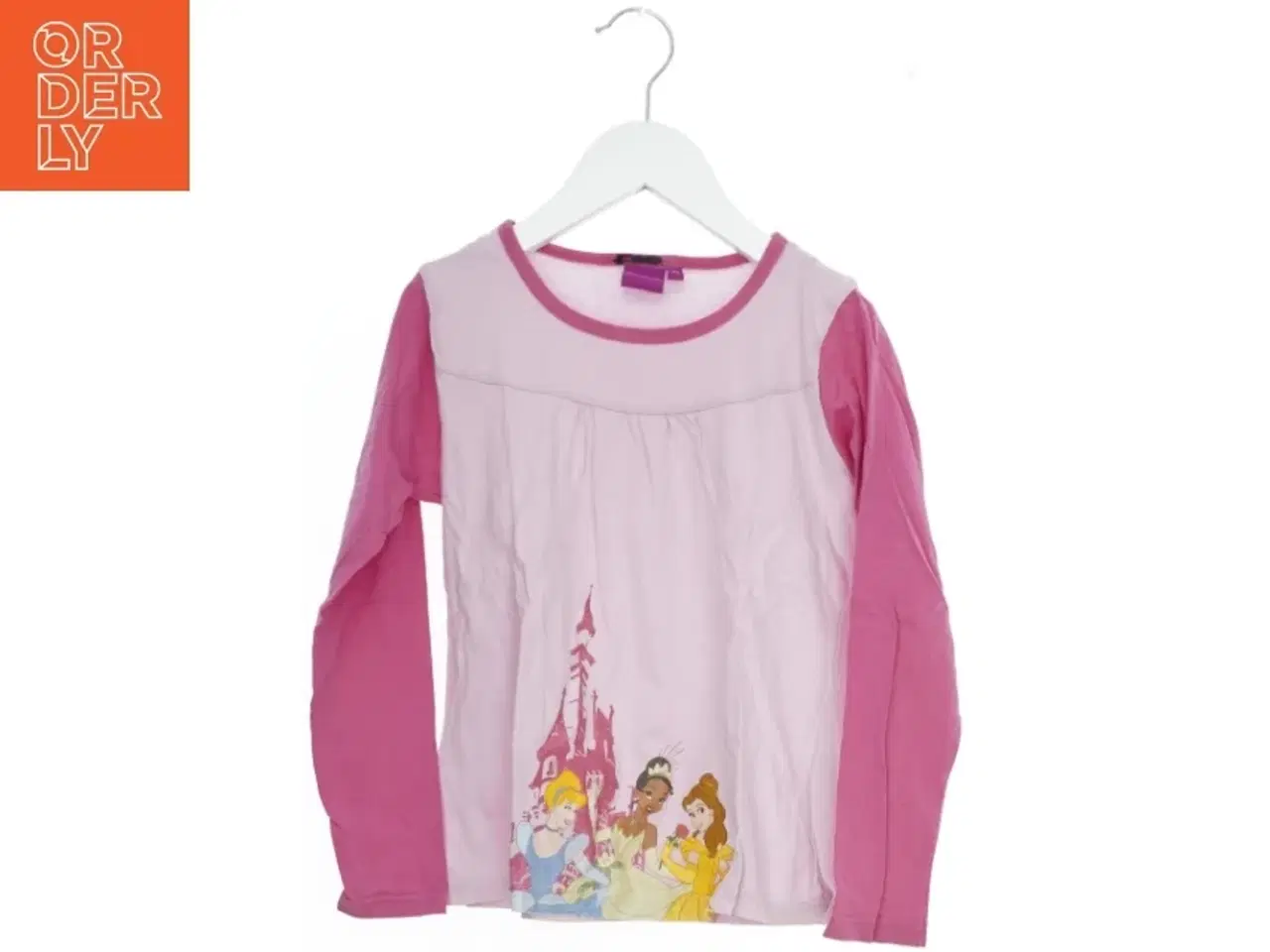 Billede 1 - Langærmet T-shirt med prinsesser fra Disney (str. 122)