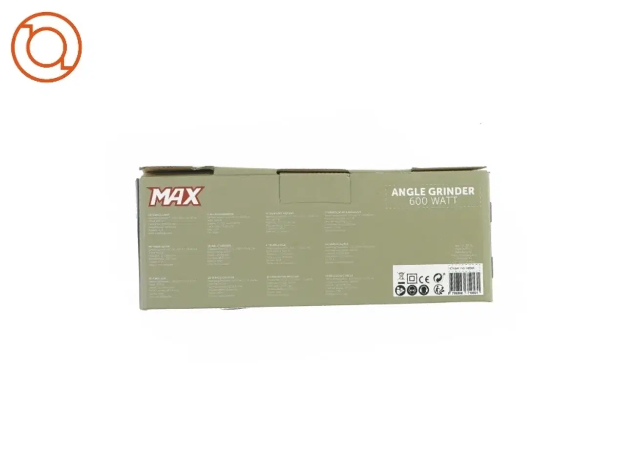 Billede 2 - Vinkelsliber 600 watt fra MAX