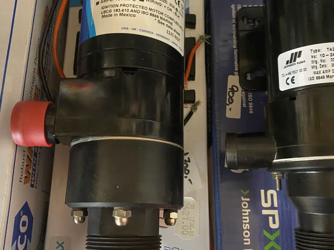 Billede 1 - Jabsco Macerator pumpe 12 volt.