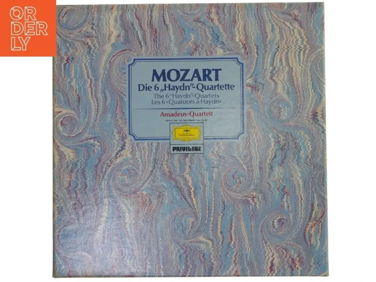 Billede 1 - Mozart Die 6 &#39;Haydn&#39;-Quartette vinyls