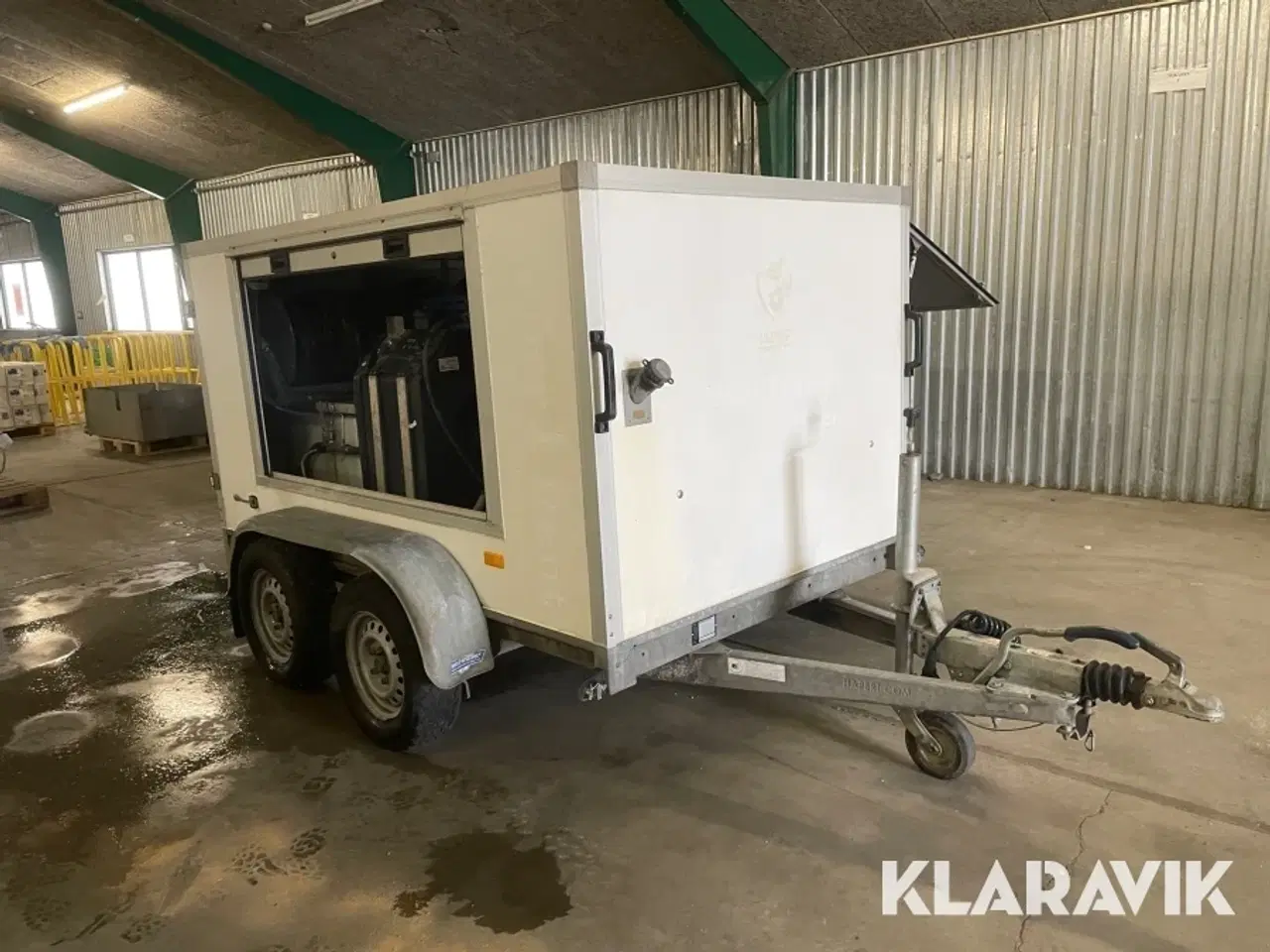 Billede 3 - Trailer med hedvandsrenser Nilfisk Alto