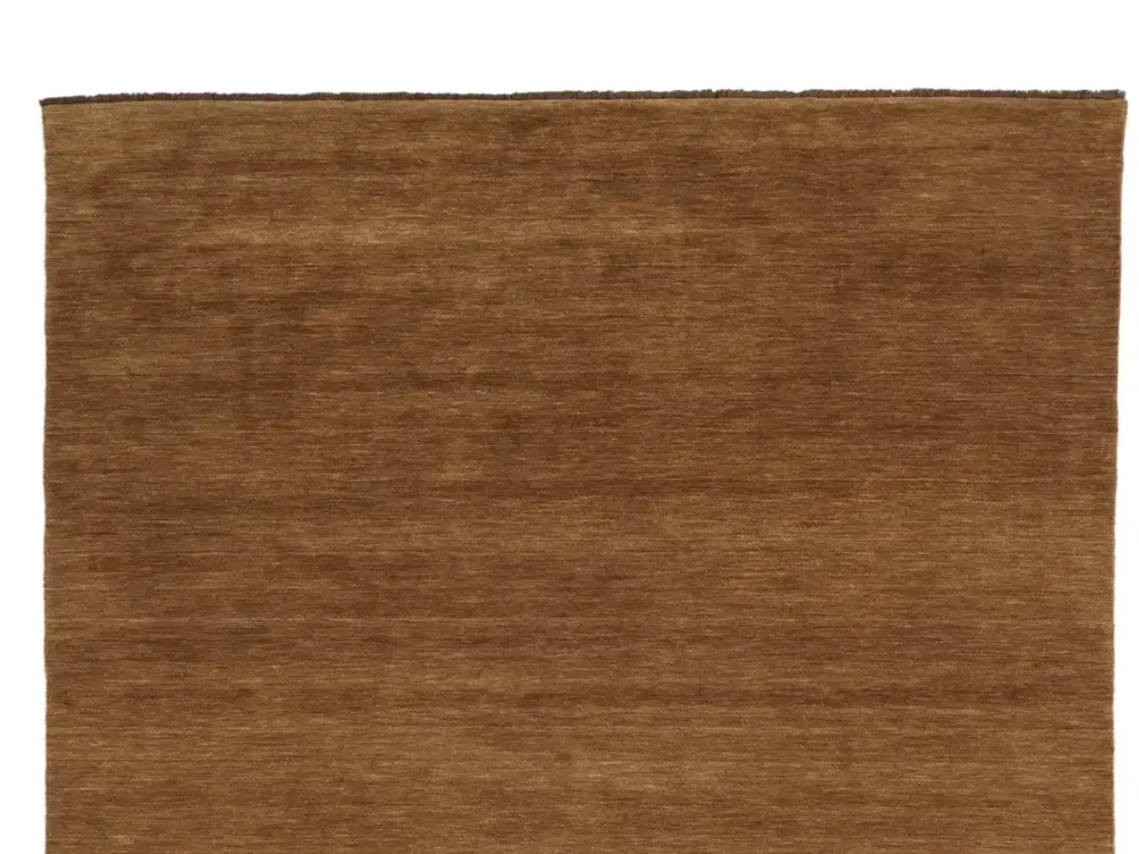 Billede 1 - Premium kvadratisk brunt tæppe i uld