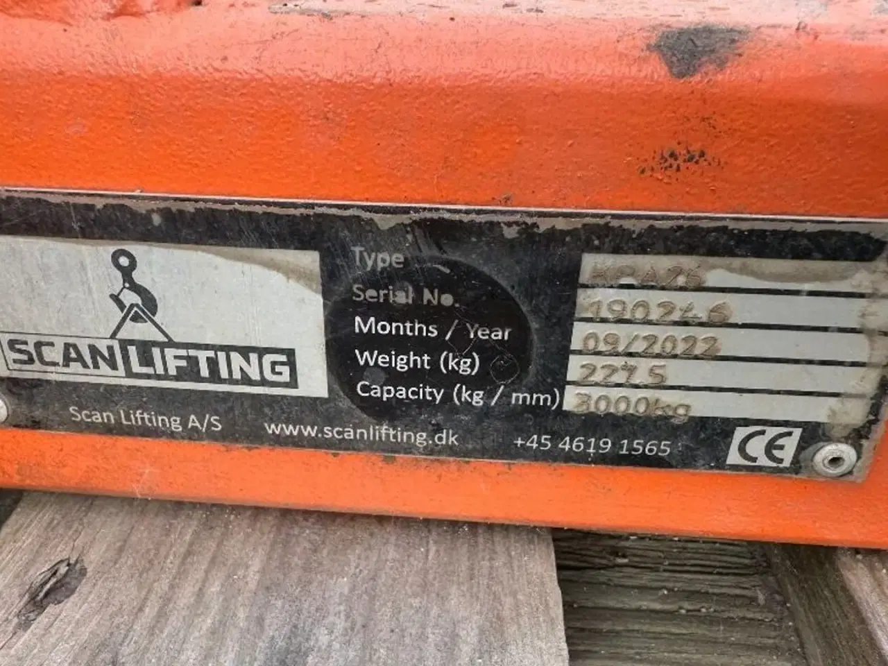 Billede 3 - Tang til køre plader 