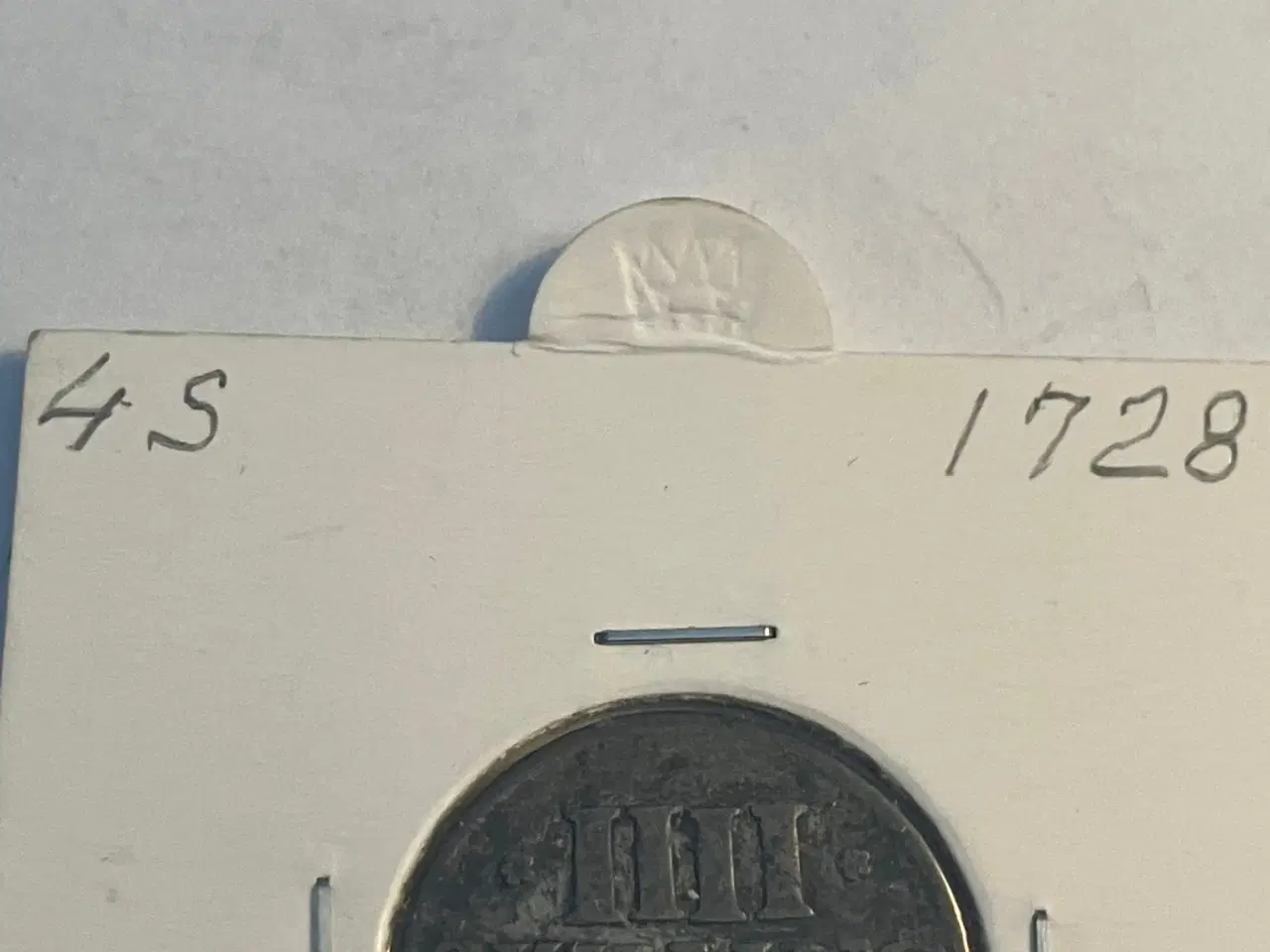 Billede 1 - 4 skilling 1728 Denmark