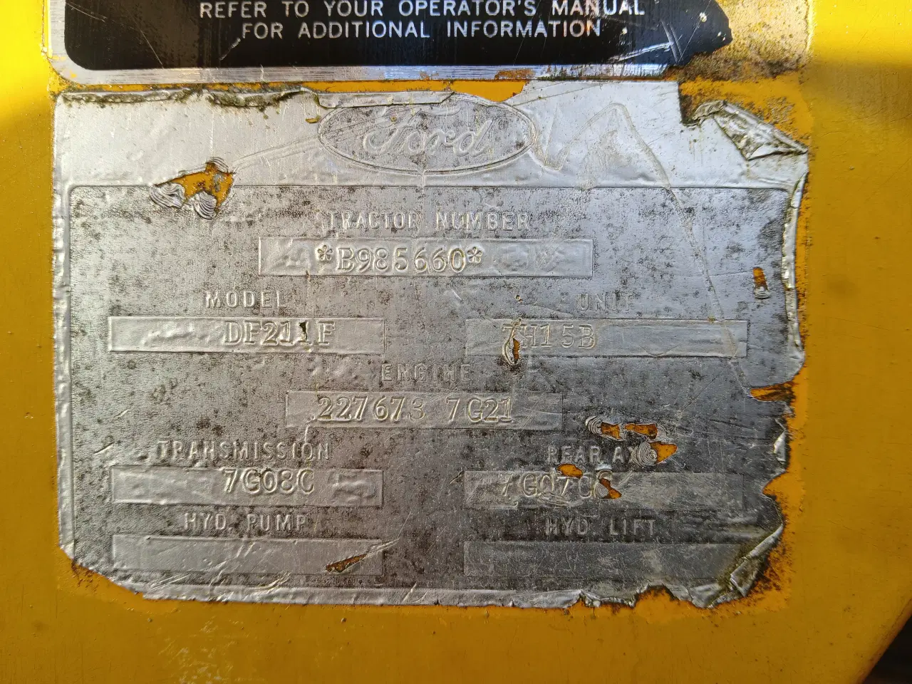 Billede 9 - Ford 550 Rendegraver