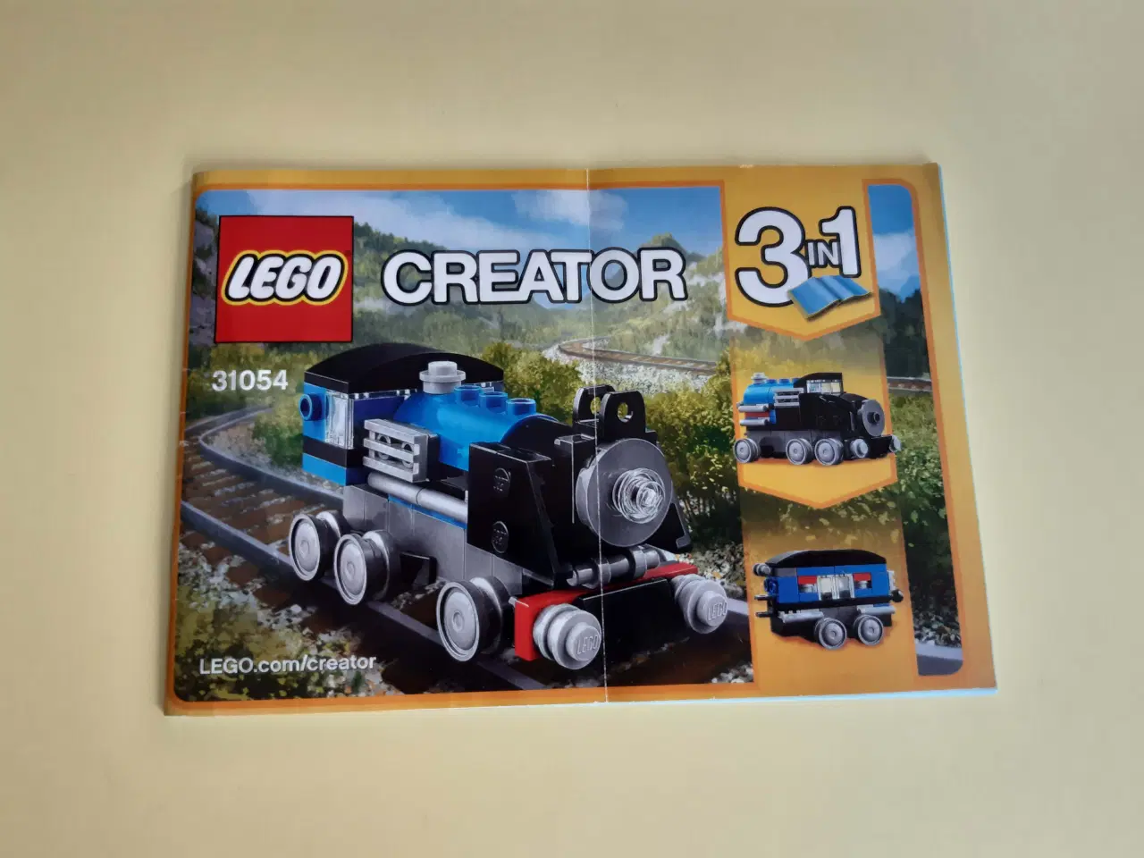 Billede 3 - Lego Creator 31054 Blåt eksprestog 3-i-1