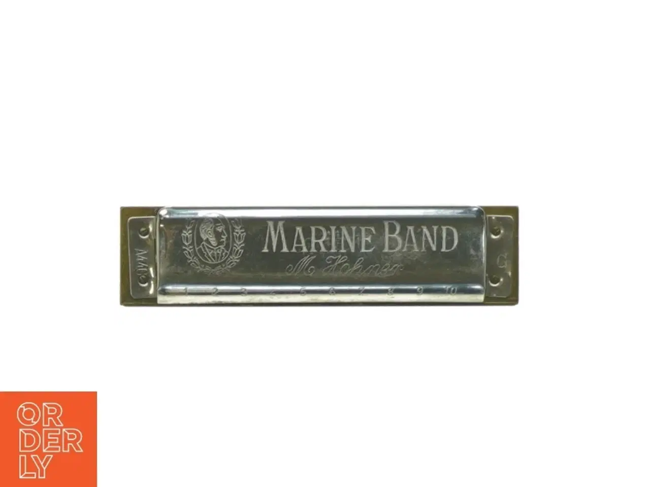 Billede 1 - Mundharmonika, Marine Band (str. 10 x 2,5 x 2 cm)