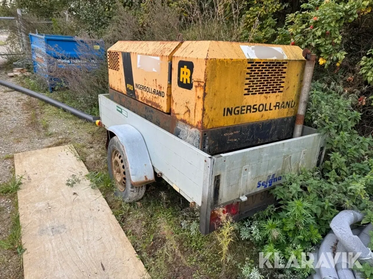Billede 2 - Mobil kompressor Ingersoll Rand P130 på trailer