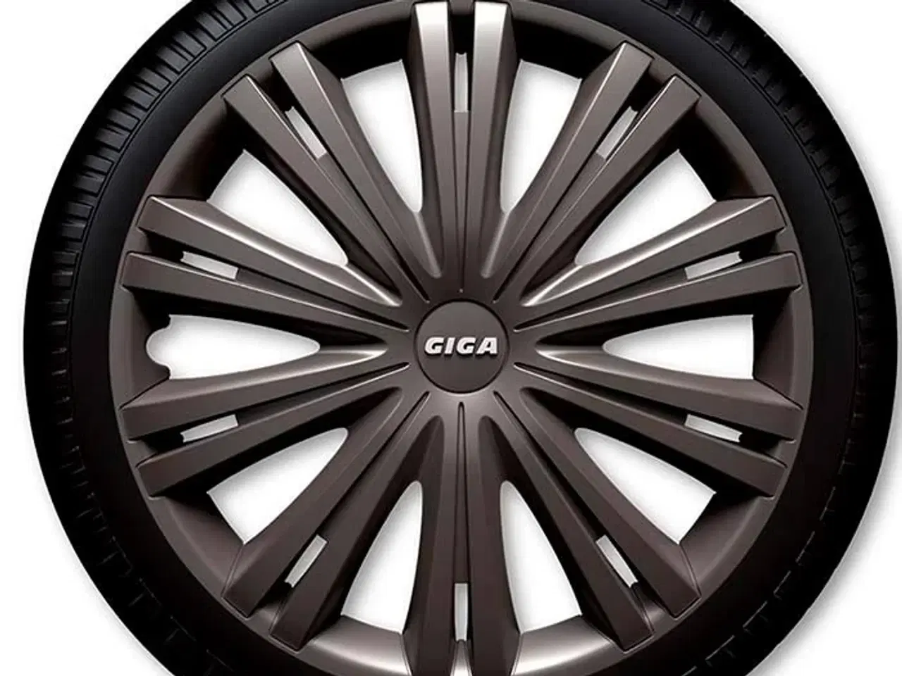 Billede 1 - 13" Giga koks hjulkapselsæt