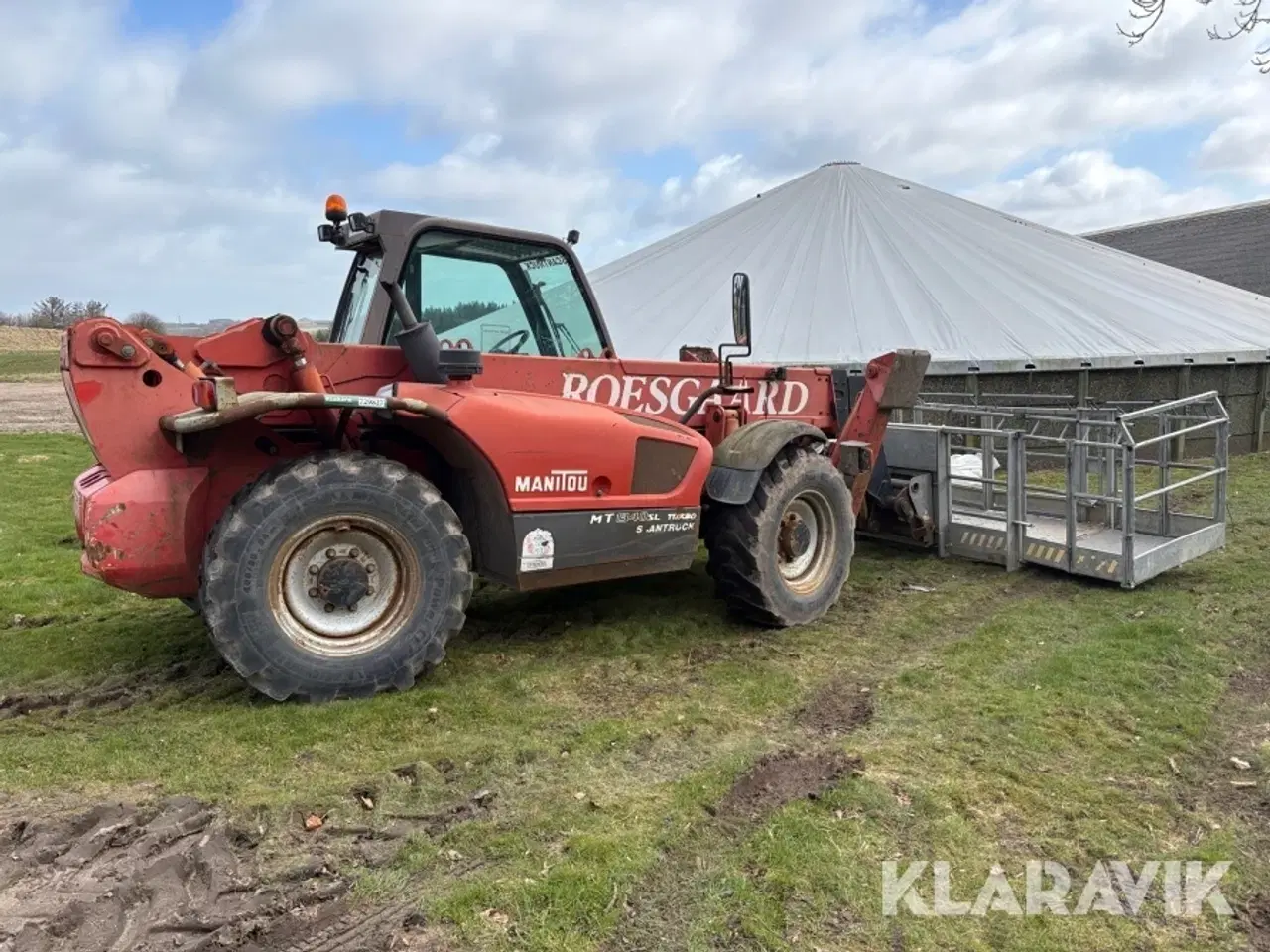 Billede 3 - Teleskoplæsser Manitou MT1340SL