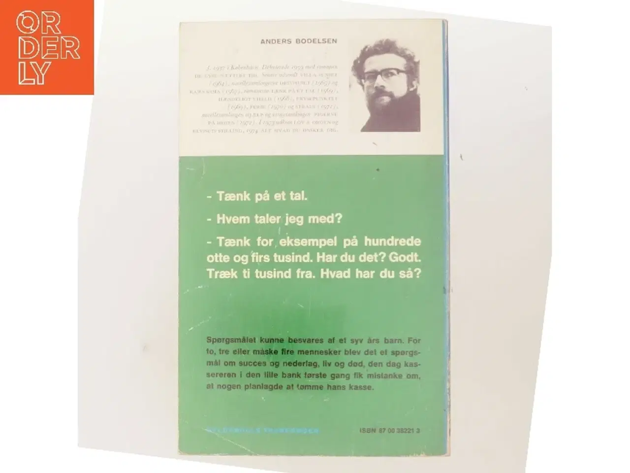Billede 3 - Tænk på et tal af Anders Bodelsen (Bog)