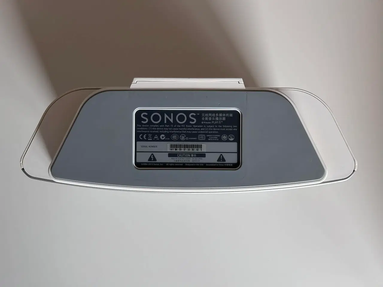 Billede 3 - Sonos Play:5, Gen. 1 - inkl. vægbeslag