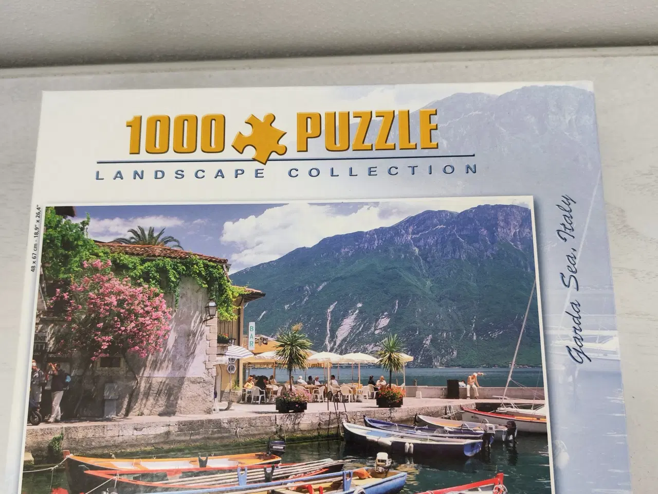 Billede 1 - Puslespil 1000 brikker. Garda søen