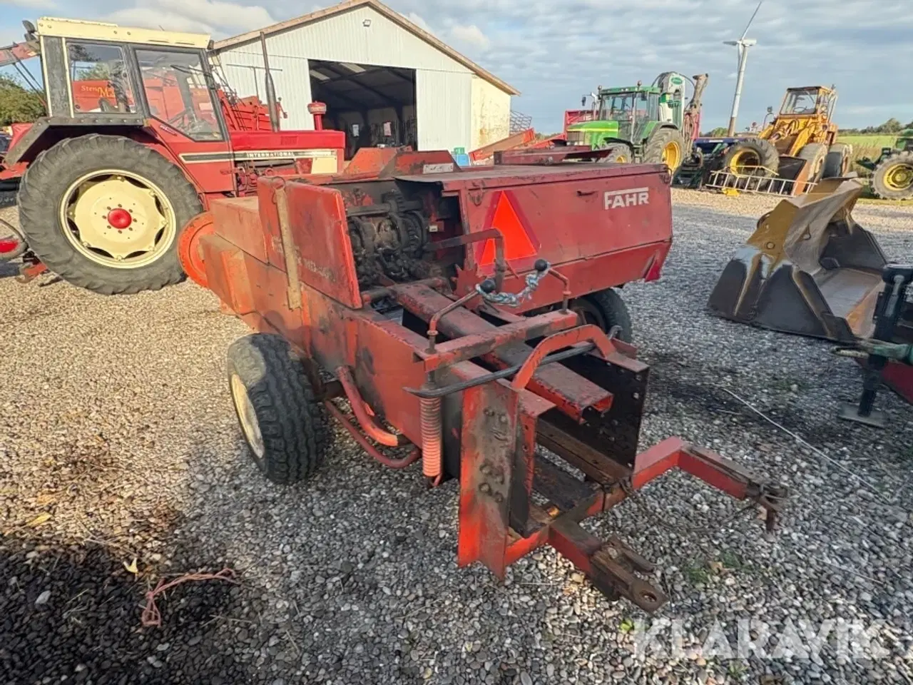 Billede 4 - Ballepresser Fahr HD400