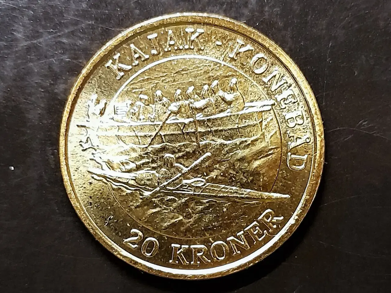 Billede 2 - 3 x 20 KRONE 2010 KAJAK KONEBÅD UNC! FRA RULLE!