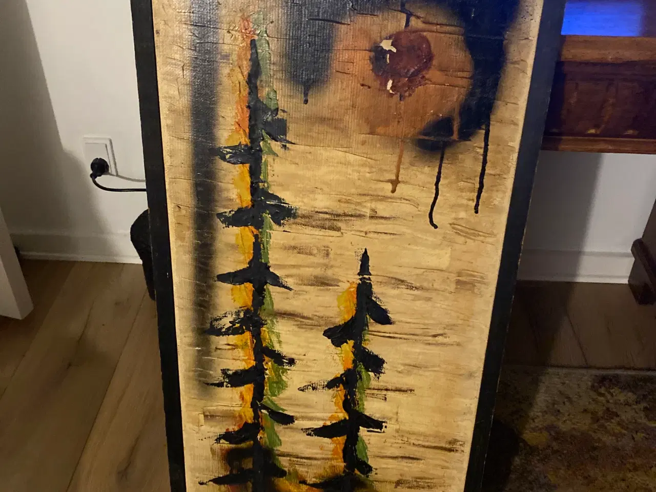 Billede 1 - Abstrakt maleri 