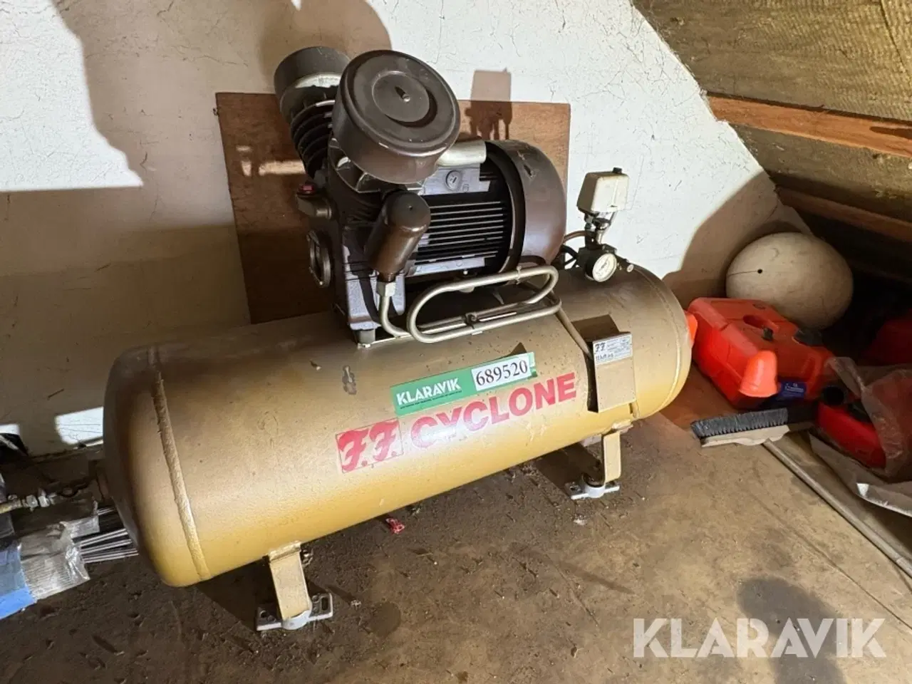 Billede 1 - Kompressor F.F Cyclone