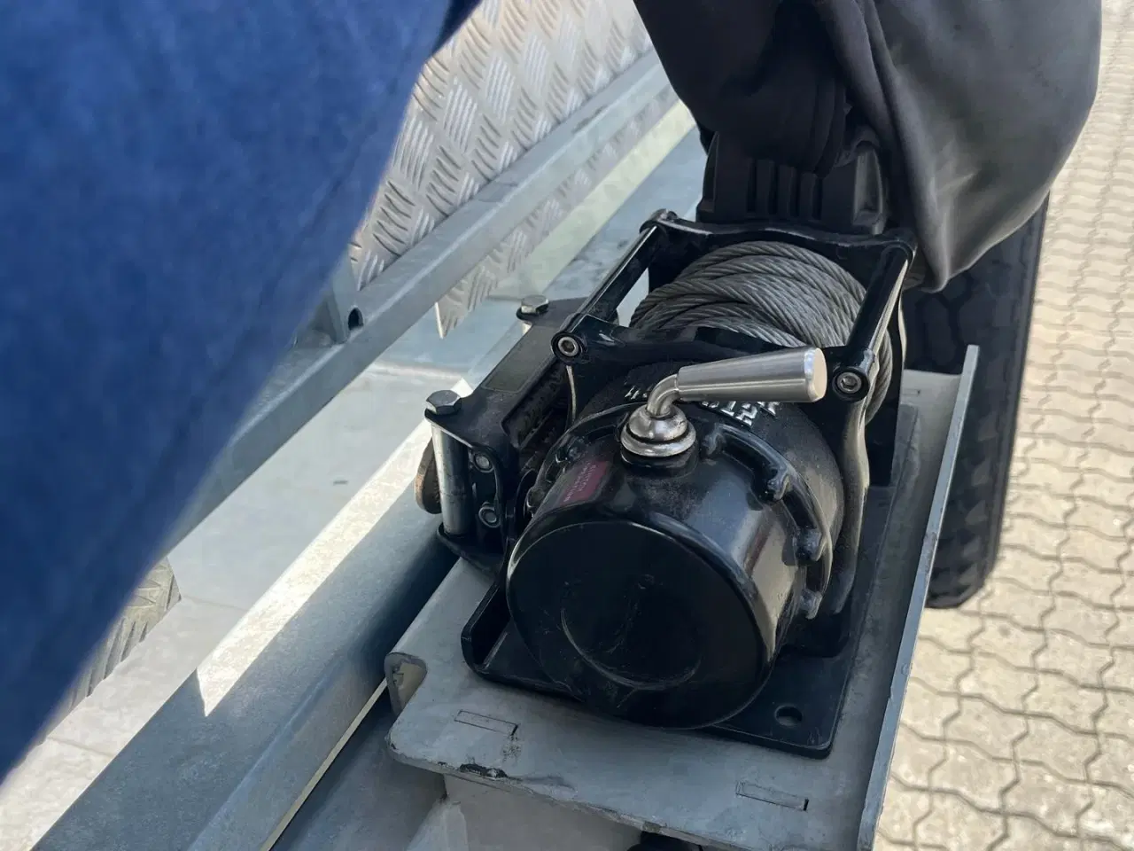 Billede 8 - Ifor Williams TT 3621 Tiptrailer med lukkede side,spil,støtteben og aluslisker