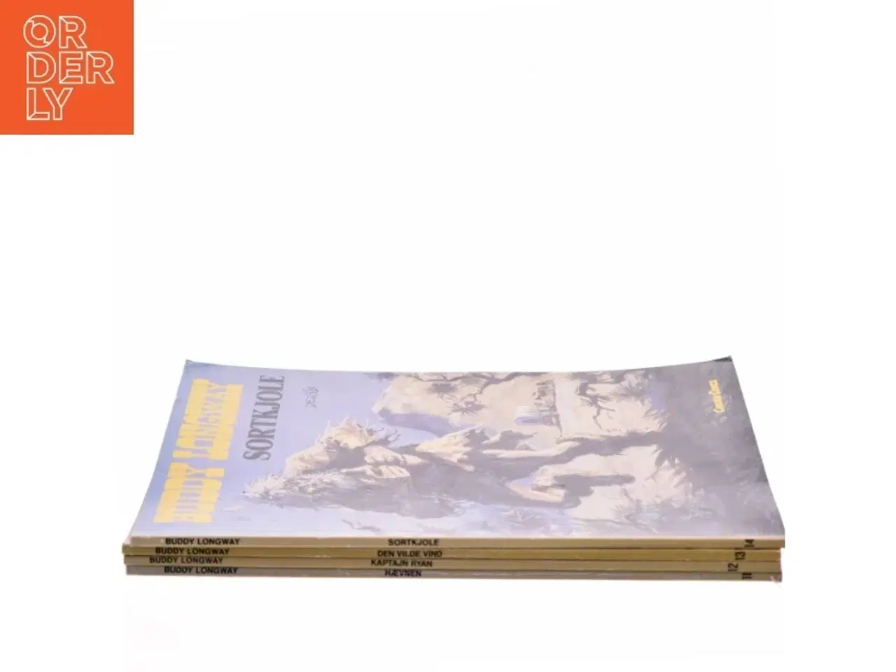 Billede 2 - 4 stk tegneserier bl.a. Buddy Longway: Sortkjole af Derib (Bog)